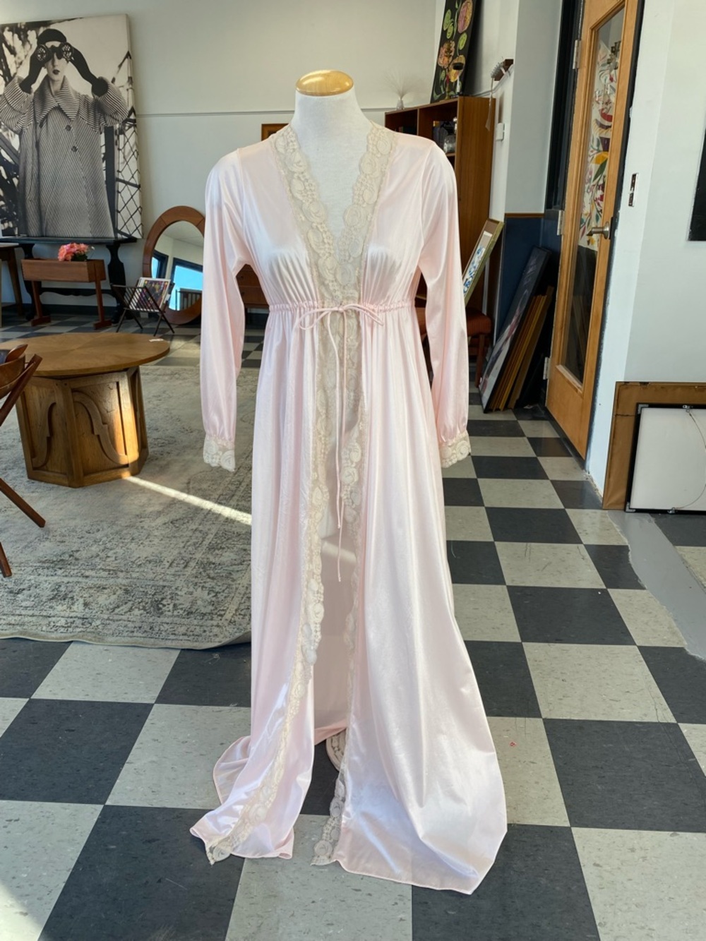 Saks Fifth Avenue Baby Pink Duster